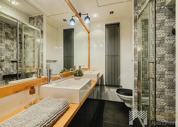 Lejlighed Targowa Black By Lookap - Centrum Parking Gratis Na Zamykanym Terenie ! *